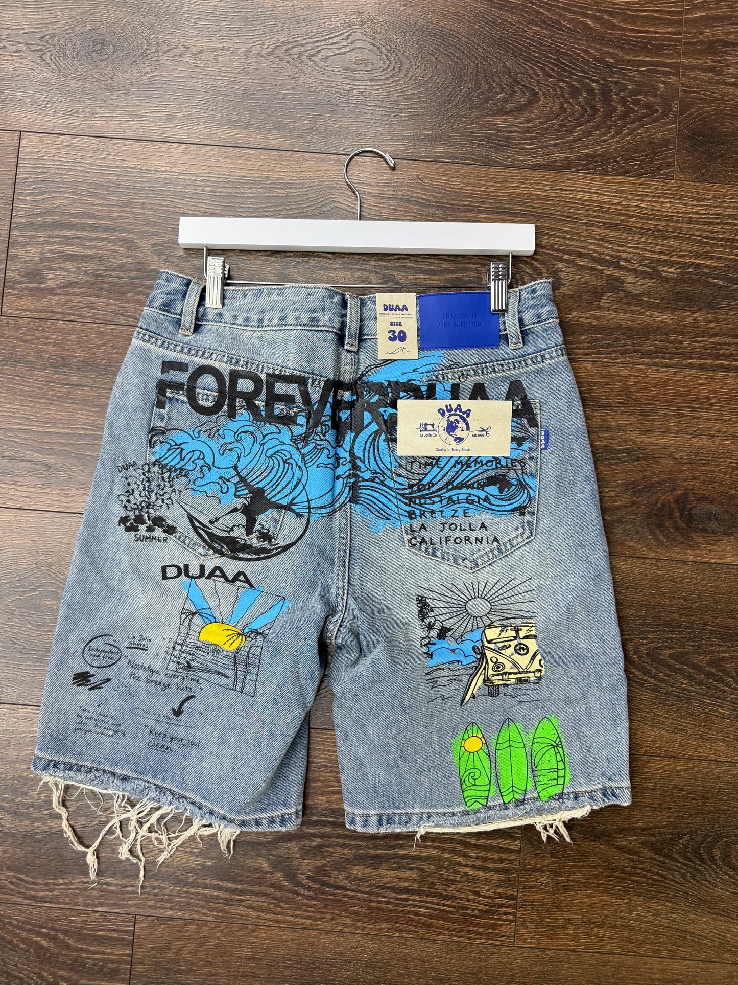 Duaa Denim Shorts