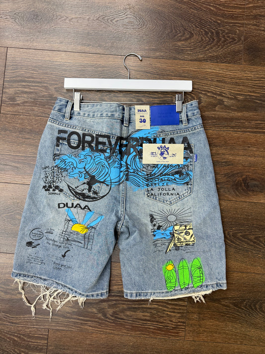 Duaa Denim Shorts