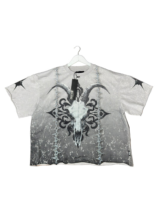 First Row French Terry Crop tee
